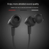Earphone In-ear Dynamic Bass Boost Subwoofer Music Mobile Phone Earphone In-ear Charge Hub X