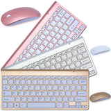 2.4G Wireless Keyboard And Mouse Protable Mini Keyboard Mouse Combo Set For Notebook Laptop Mac Desktop PC Computer Smart TV PS4 Charge Hub X