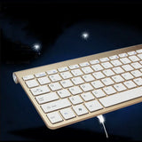2.4G Wireless Keyboard And Mouse Protable Mini Keyboard Mouse Combo Set For Notebook Laptop Mac Desktop PC Computer Smart TV PS4 Charge Hub X