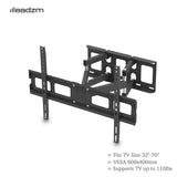 32-70 Inch Double Pendulum Large Base TV Stand Tmds-101 Bearing 50Kg/Vese600*400/Upper And Lower-10~ 10° N/A