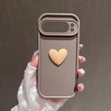 3D Heart Phone Case – Cute Shockproof Protective Cover for iPhone/Samsung - Charge Hub X