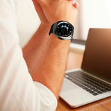 Bas-Tek G4S Bluetooth Connectivity Touch Screen Smart Wrist Watch, space Grey Aquarius