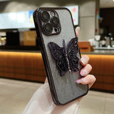 Butterfly Phone Case TPU Shockproof Protective Cover Charge Hub X
