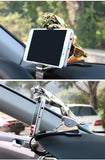 Car-Accessories Phone-Holder Gps-Stand Cellphone Adjustable Jaguar-Design 360-Degree Charge Hub X