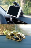 Car-Accessories Phone-Holder Gps-Stand Cellphone Adjustable Jaguar-Design 360-Degree Charge Hub X