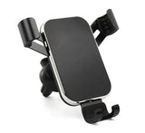 Car Phone Holder Aluminum Alloy Air Vent Mount Universal Mobile Stand Bracket Charge Hub X