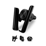 Car Phone Holder with Automatic Clamping – Elastic Adjustable Mobile Mount Charge Hub X