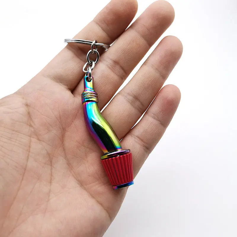 Colorful Electroplating Zinc Alloy Key Ring Charge Hub X