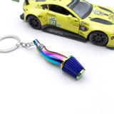 Colorful Electroplating Zinc Alloy Key Ring Charge Hub X
