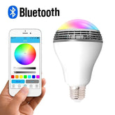 Creative Home LED Smart Bluetooth Speaker E27 Bulb Light Charge Hub X