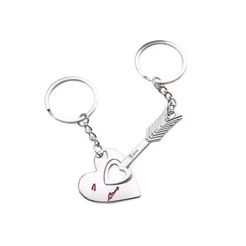 Couple Keychain Cupid Key Pendant Hot-selling Small Gift Charge Hub X