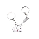 Couple Keychain Cupid Key Pendant Hot-selling Small Gift Charge Hub X