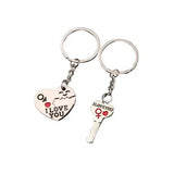 Couple Keychain Cupid Key Pendant Hot-selling Small Gift Charge Hub X