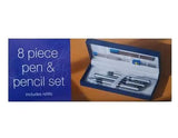 DSL 8pc Pen & Pencil Set Box (Includes Refills) DSL