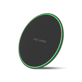 Desktop Phone Ultra-thin Round Wireless Charger Charge Hub X