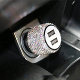 Diamond Style Car Charger For Cigarette Lighter Fast Charge Charge Hub X
