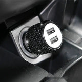 Diamond Style Car Charger For Cigarette Lighter Fast Charge Charge Hub X