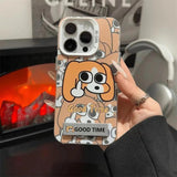 Fashion Eccentric Personality Dog Pattern Phone Case Charge Hub X