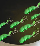 Fidget Toy Edamame Squeeze Keychain-3