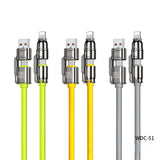High-power Four-in-one Super Fast Charge Data Cable Charge Hub X