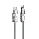 High-power Four-in-one Super Fast Charge Data Cable Charge Hub X