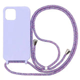IPhone Case With Lanyard Durable TPU Back Cover Shield Charge Hub X