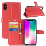 Leather Card Holder Phone Case for iPhone 13 Series Charge Hub X