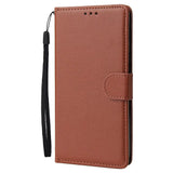 Leather Phone Case With 3 Card Wallet Flip Style Slim Charge Hub X