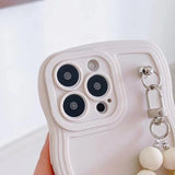 Little Flower Lanyard White Phone Case Charge Hub X