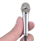 Mini Karaoke Condenser Wired 3.5mm Microphone Mic Mobile Phone For Android Charge Hub X
