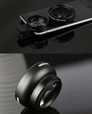 Mobile phone lens 0.45Xwide angle 12.5 times the macro external lens photography camera universal HD Combo Charge Hub X