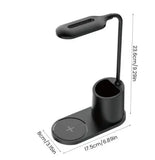 Multifunctional Mobile Phone Wireless Charging Led Pen Holder Table Lamp Charge Hub X