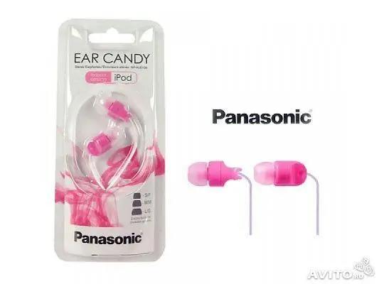 Panasonic Ear Candy Earphones RP-HJE100E-P- Pink PANASONIC