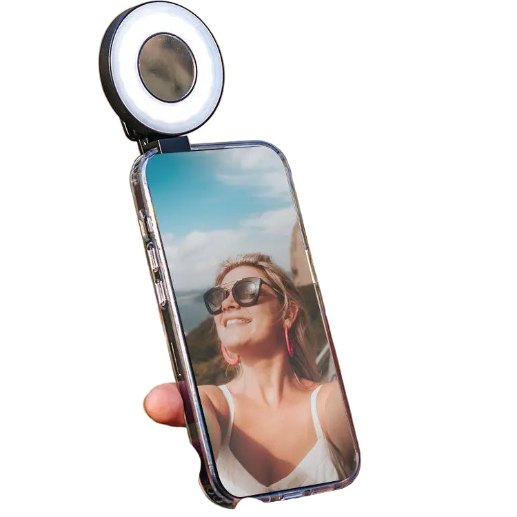 Portable Cell Phone Magnetic Fill Light LED Charging Charge Hub X