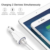 Quick Charge 3.0 Car Charger For Mobile Phone Dual Usb Car Charger Qualcomm Qc 3.0 Fast Charging Adapter Mini Usb Car Charger Charge Hub X