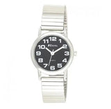 Ravel Ladies Chrome Black Dial Watch R0208.03.2S Ravel