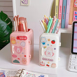 Refrigerator Pencil Case Creative Multifunctional Pen Holder Student Cute Large Capacity Storage Container Charge Hub X
