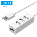 Small Row Plug Usb Hub Usb Splitter Mini Small Four-port Usb 2.0 Hub Charge Hub X