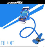 Strong Metal Flexible Lazy Phone Stand – Long Arm Desktop Holder for iPhone & Mobile Charge Hub X