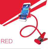 Strong Metal Flexible Lazy Phone Stand – Long Arm Desktop Holder for iPhone & Mobile Charge Hub X