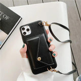 Suitable For Phone Case Leather Crossbody Charge Hub X