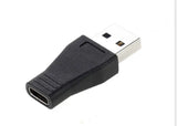 USB Male to Type-C Female Adapter – Fast Data Transfer OTG Converter for Android/PC Charge Hub X