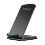 Vertical Bracket Dual Coil 10W Wireless Charger - Charge Hub X