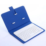 Wireless Keyboard Case – Bluetooth Protective Cover with Stand for Tablet/iPad Charge Hub X