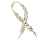 Woven Replacement Handbag Strap Widened Mobile Phone Crossbody Bag Strap Anti-lost Lanyard Charge Hub X