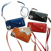 Suitable For Phone Case Leather Crossbody Charge Hub X