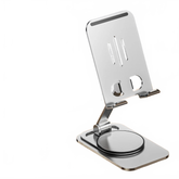 Foldable Aluminum Alloy Rotating Mobile Phone Stand – Desktop Holder Bracket Charge Hub X