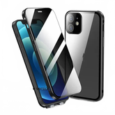 New Applicable Phone Case Double-sided Buckle Glass Privacy Charge Hub X