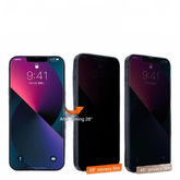 Mobile Phone Anti-peeping Tempered Glass Full Screen Charge Hub X