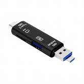 Type-C Micro USB To OTG Hub Adapter With TF Card Reader Charge Hub X